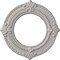 Ekena Millwork Benson Ceiling Medallion (Canopies up to 6 1/8"), 11 1/8"OD x 6 1/8"ID x 5/8"P, Ultra Pure White CM11BNUWF - alternate 1